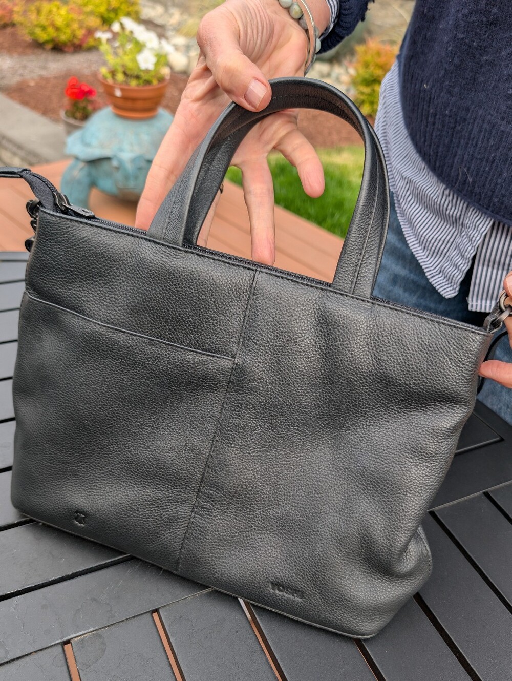 Yoshi Lichfield Multiway Leather Grab Bag